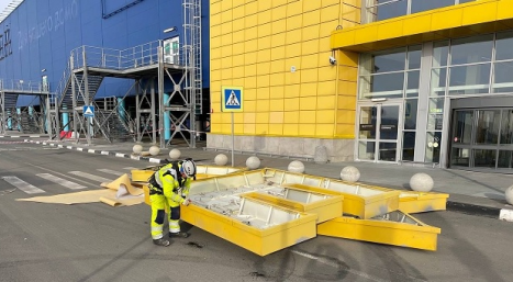 Вакантность площадей в моллах Москвы взлетела из-за ухода IKEA